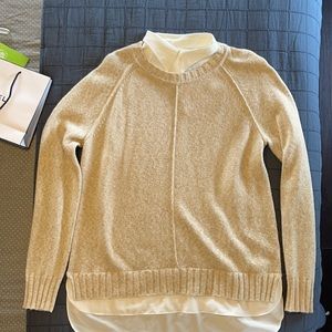Ralph Lauren sweater with built in blouse underneath